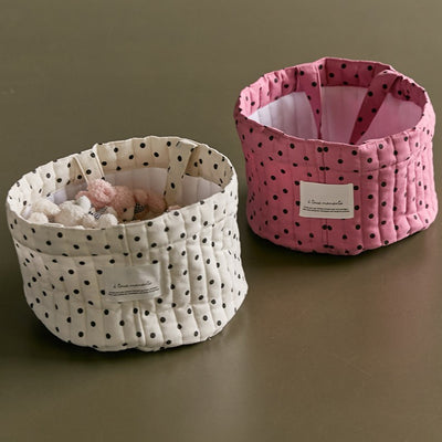 【9月下旬入荷・発送】Dot Dot living - toy basket