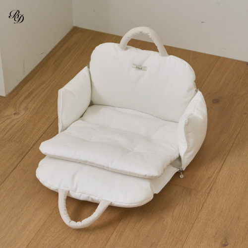 【予約】Cuddle bag - ivory|犬用キャリーバッグ