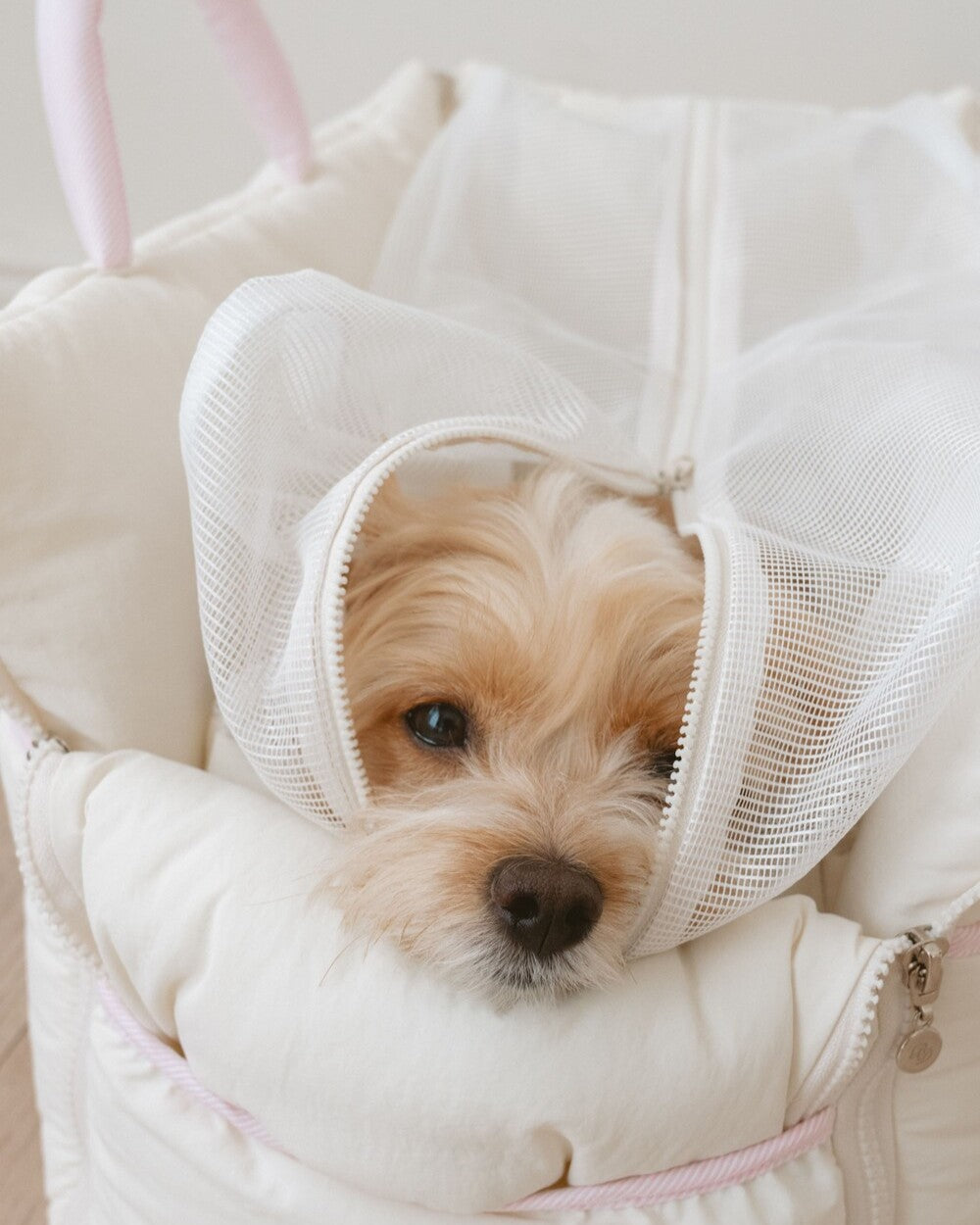 【予約】cuddle_mesh bag(B.bed.de専用飛び出し防止ネット)