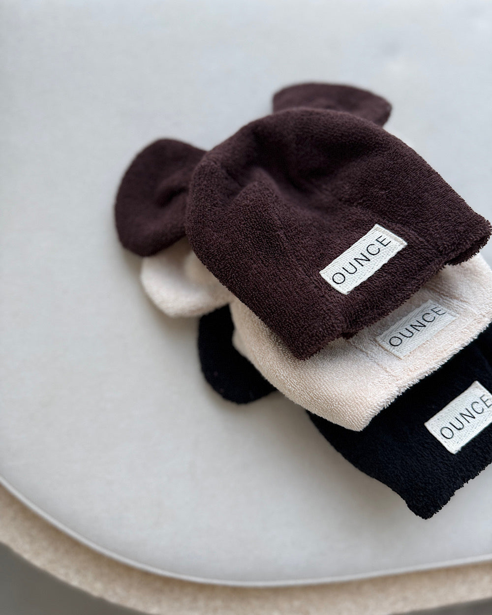 【予約】Terry bear vest & hat
