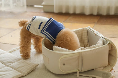 【予約】ソフトカーブ バックパック|犬用キャリーバッグ