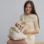 【即納】wide bag - baby ivory｜犬用キャリーバッグ