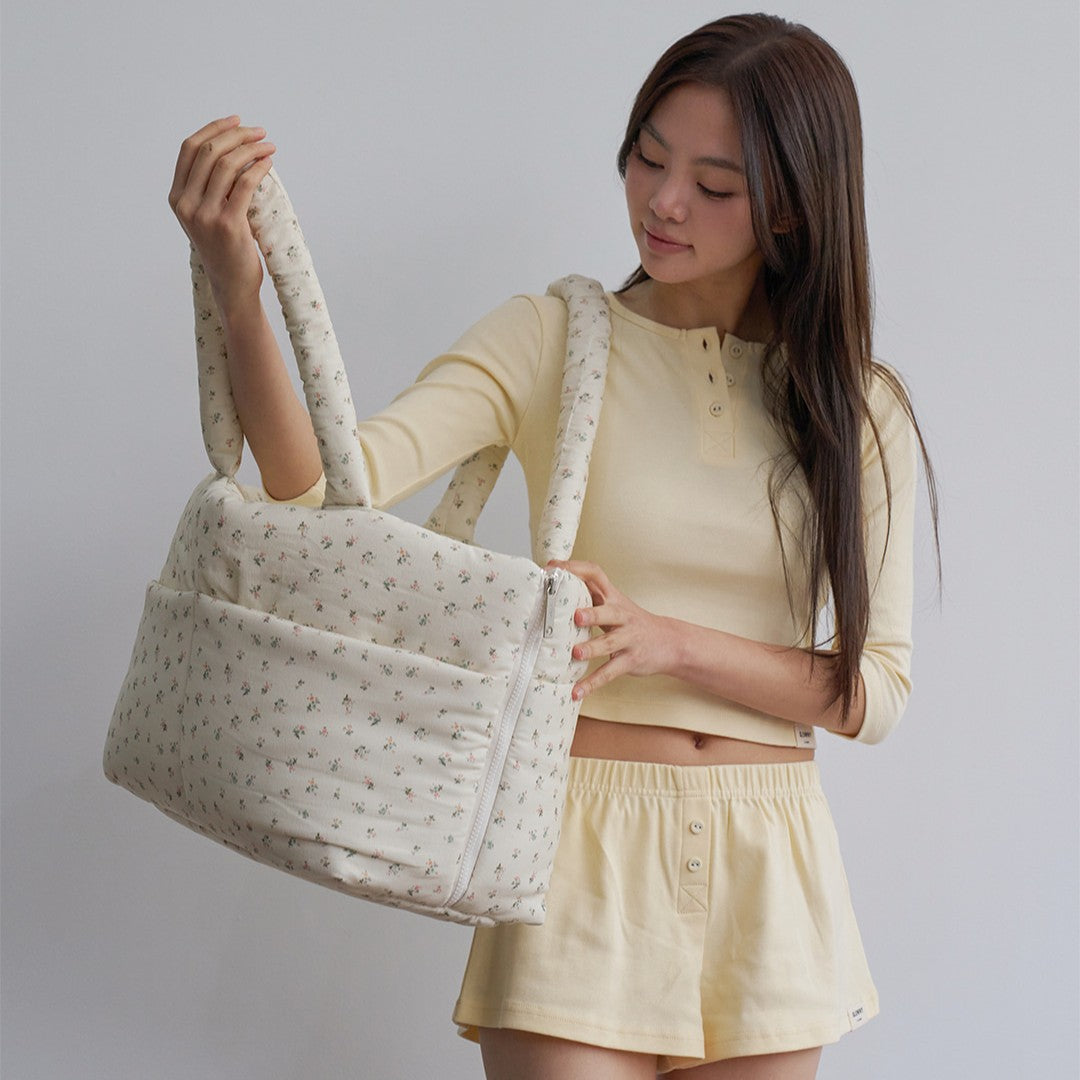 【即納】wide bag - baby ivory｜犬用キャリーバッグ