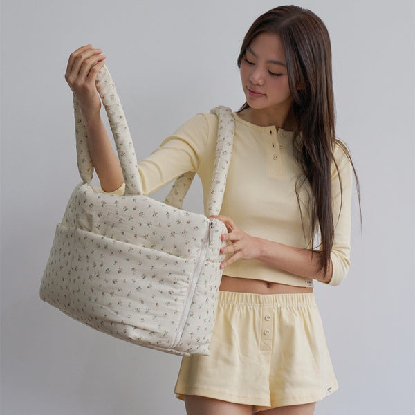 【即納】wide bag - baby ivory｜犬用キャリーバッグ
