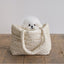 【即納】wide bag - baby ivory｜犬用キャリーバッグ