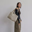 【一部即納】wide bag - dot ivory｜犬用キャリーバッグ