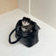 【予約】wide bag - glossy black