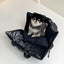 【予約】wide bag - glossy black
