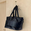 【予約】wide bag - glossy black