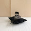 【予約】wide bag - glossy black