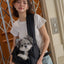 【予約】open bag - black