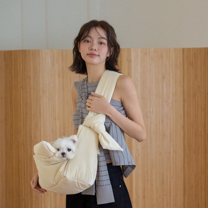 【一部即納】open bag - white