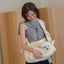 【一部即納】open bag - white