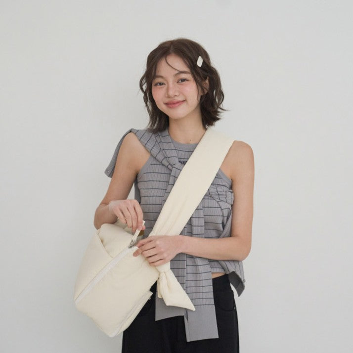 【一部即納】open bag - white