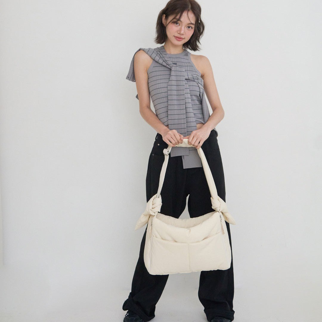 【一部即納】open bag - white