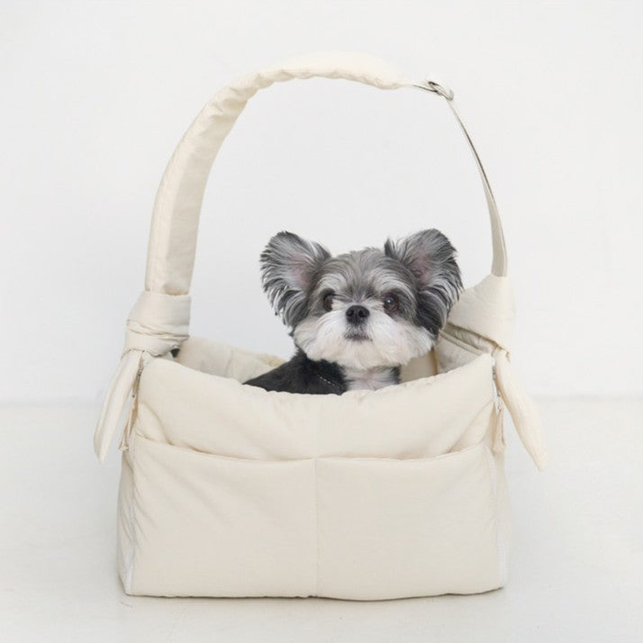 【一部即納】open bag - white