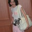 【予約】wide bag - plaid green