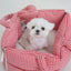 【予約】wide bag - plaid red
