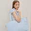 【予約】wide bag - Stripe Blue