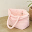 【予約】wide bag - stripe pink