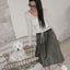 【予約】wide bag - tartan brown
