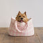 【予約】wide bag - tartan pink