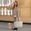 【予約】wide bag - teddy beige