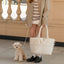 【予約】wide bag - teddy beige