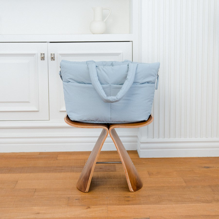 【予約】wide bag - blue