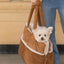 【予約】wide bag - teddy suede