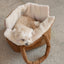 【予約】wide bag - teddy suede