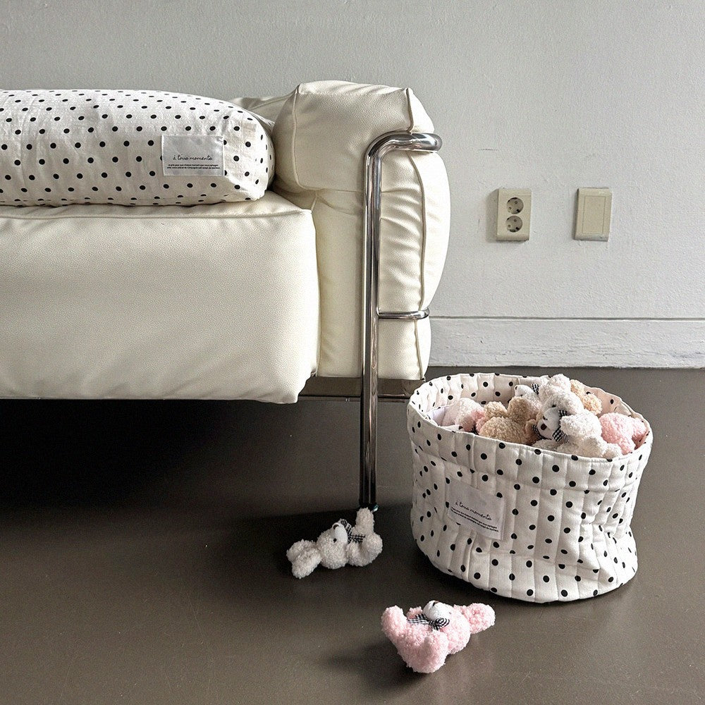 【9月下旬入荷・発送】Dot Dot living - toy basket