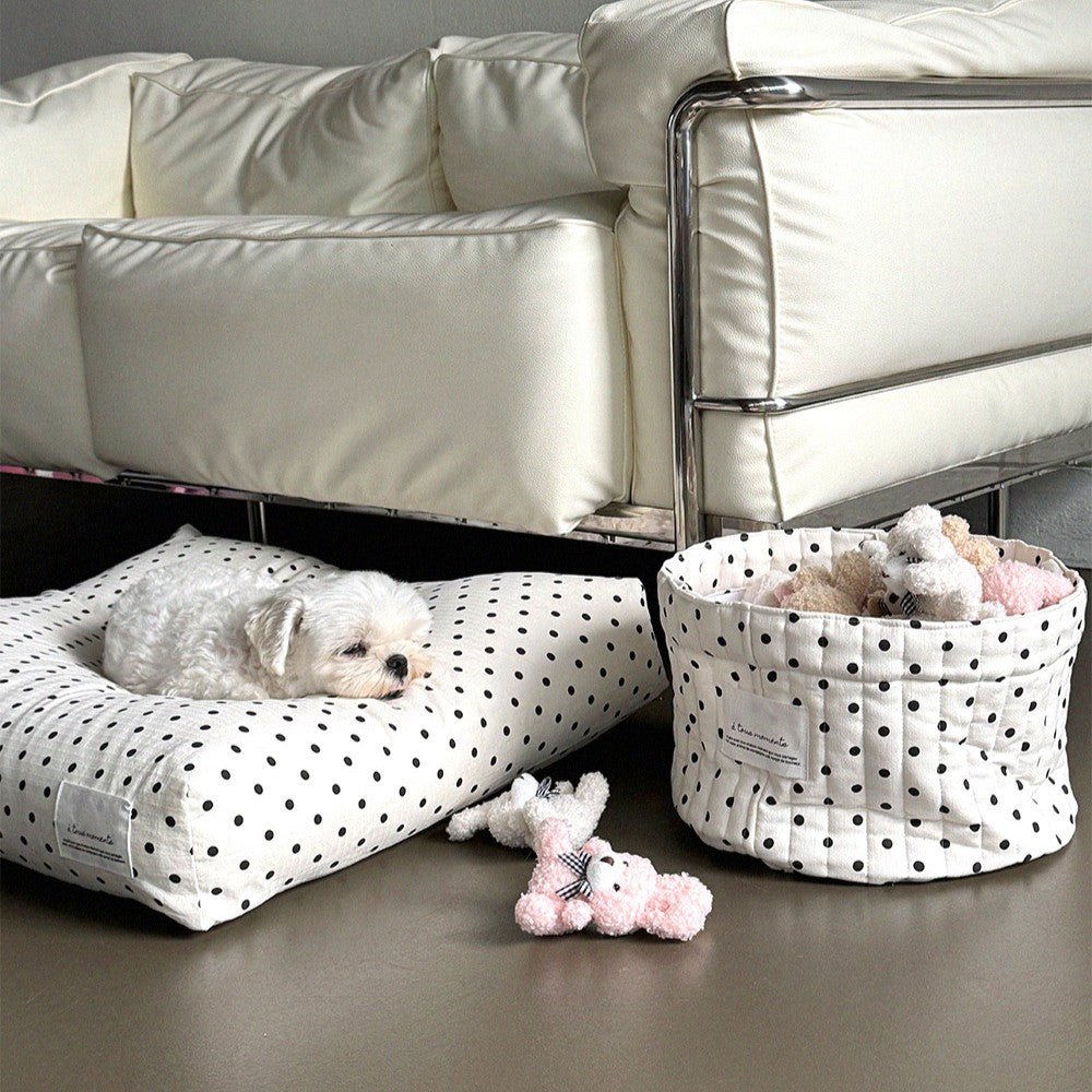 【9月下旬入荷・発送】Dot Dot living - toy basket