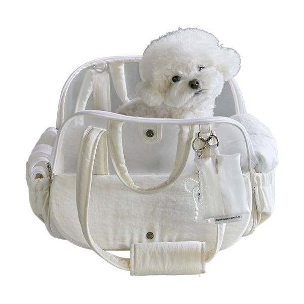 【予約】Frou Frou（クッション＋ショルダーパット付属）｜犬用キャリーバッグ