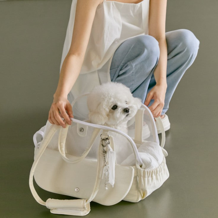 【予約】Frou Frou（クッション＋ショルダーパット付属）｜犬用キャリーバッグ