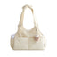 【予約】Lier petbag（ベーシッククリームクッション＋ショルダーパッド付属）｜犬用キャリーバッグ