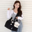 【予約】Lier petbag（ベーシッククリームクッション＋ショルダーパッド付属）｜犬用キャリーバッグ