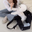 【予約】Lier petbag（ベーシッククリームクッション＋ショルダーパッド付属）｜犬用キャリーバッグ
