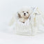【予約】Mou Vanilla set（ストライプ柄クッション＋ショルダーパット付属）｜犬用キャリーバッグ・スリングバッグ