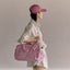 【予約】Partir bag - Blush Pink（オールシーズン用クッション＋ショルダーパット付属）｜犬用キャリーバッグ・スリングバッグ
