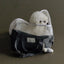 【一部即納】Partir bag - Stone Gray（オールシーズン用クッション＋ショルダーパット付属）｜犬用キャリーバッグ・スリングバッグ