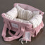 【予約】Partir Pet bag - Powder Pink（オールシーズン用クッション＋ショルダーパット付属）