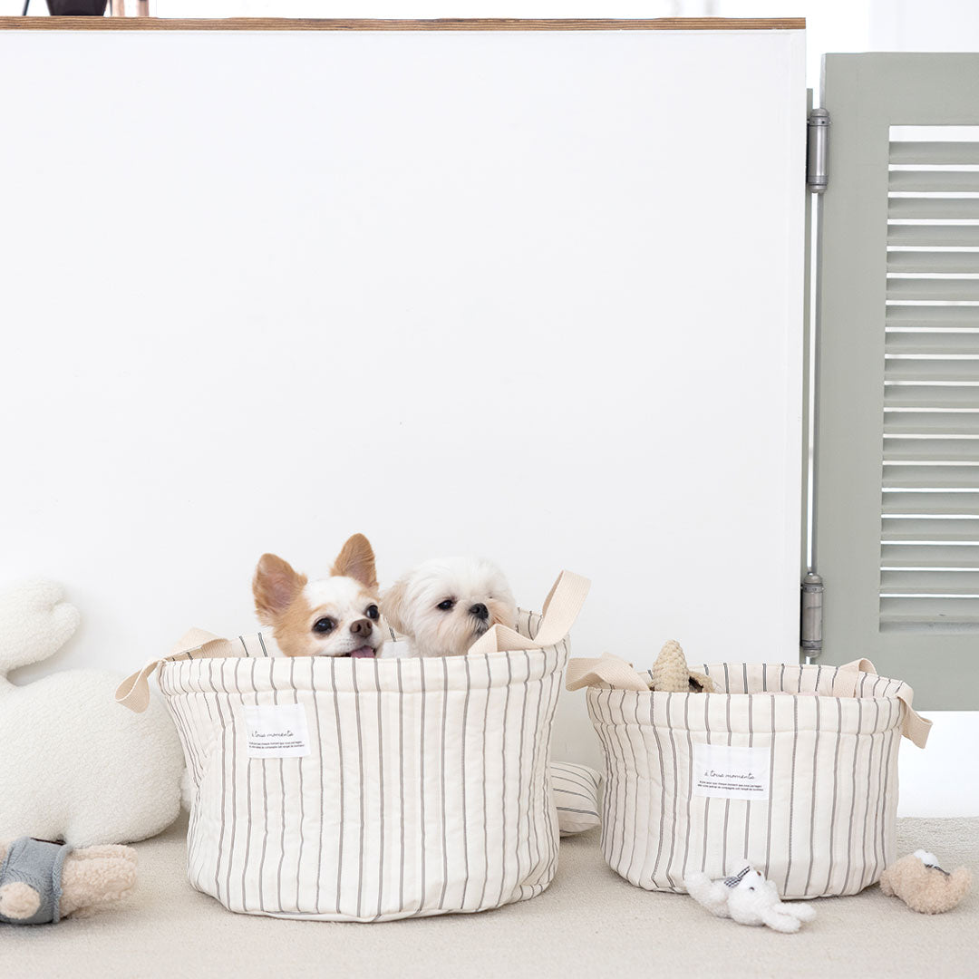 【予約】Partir living - Toy basket