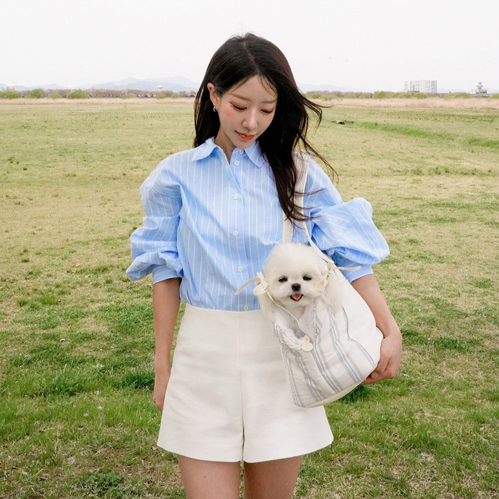 【予約】[Black Line] Pogny Atto Bag（クッション＋クロスストラップ付属）