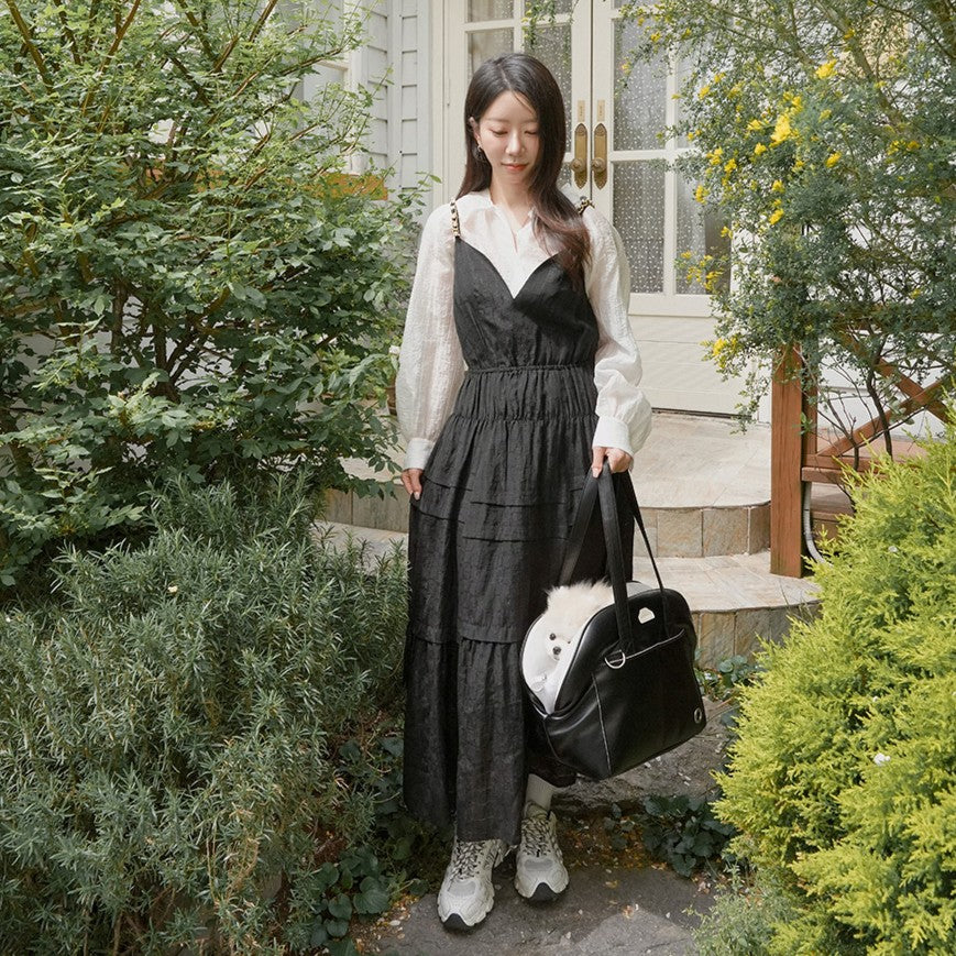 【予約】[Black Line] Pogny Atto Bag（クッション＋クロスストラップ付属）