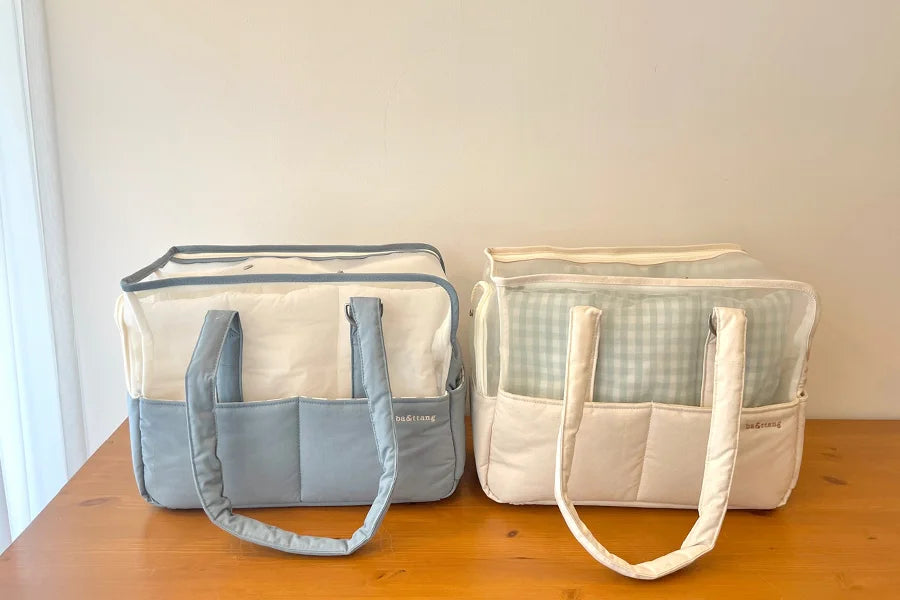 【予約】mesh two in one shoulderbag｜犬用キャリーバッグ