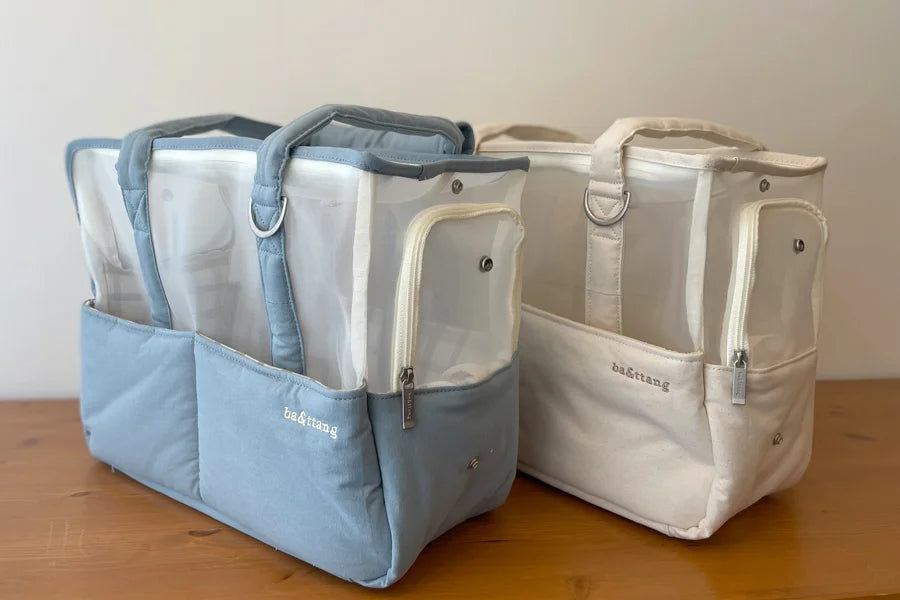【予約】mesh two in one shoulderbag｜犬用キャリーバッグ