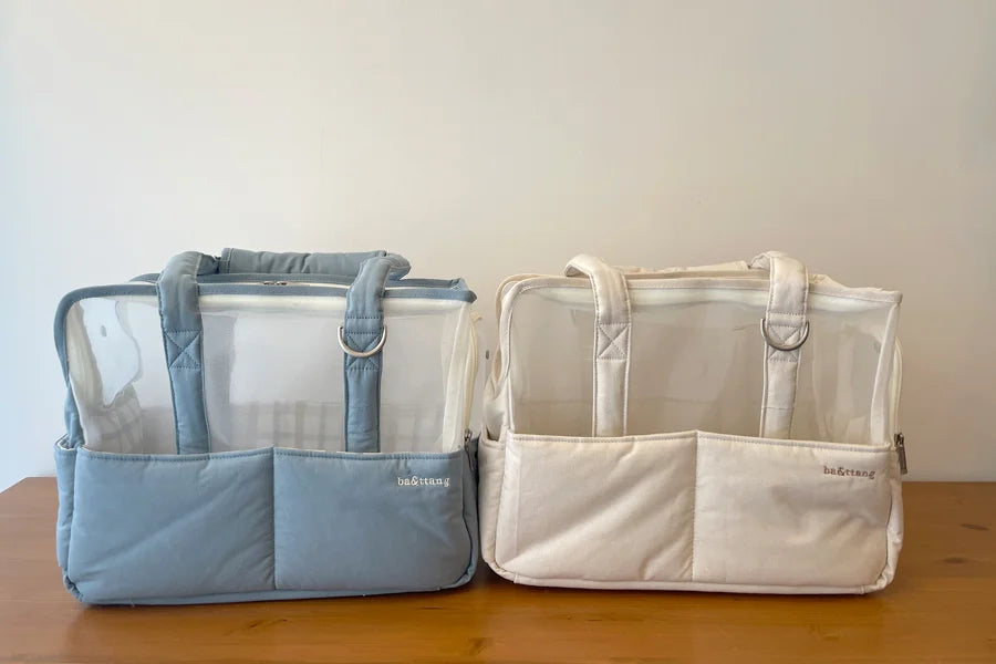 【予約】mesh two in one shoulderbag｜犬用キャリーバッグ