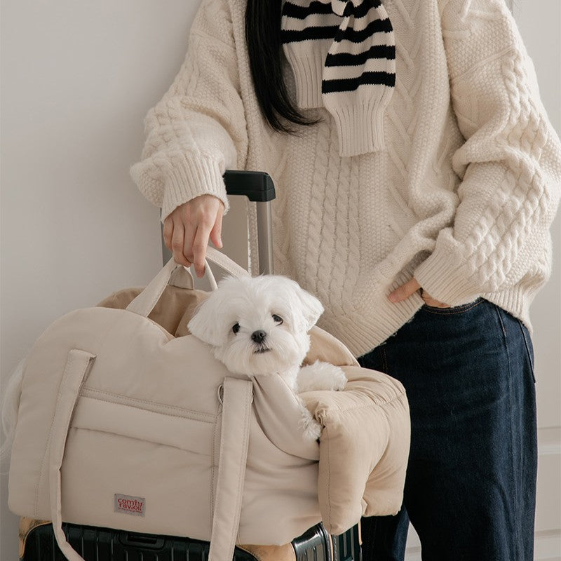 【予約】アーバンピロウバッグ｜犬用キャリーバッグ
