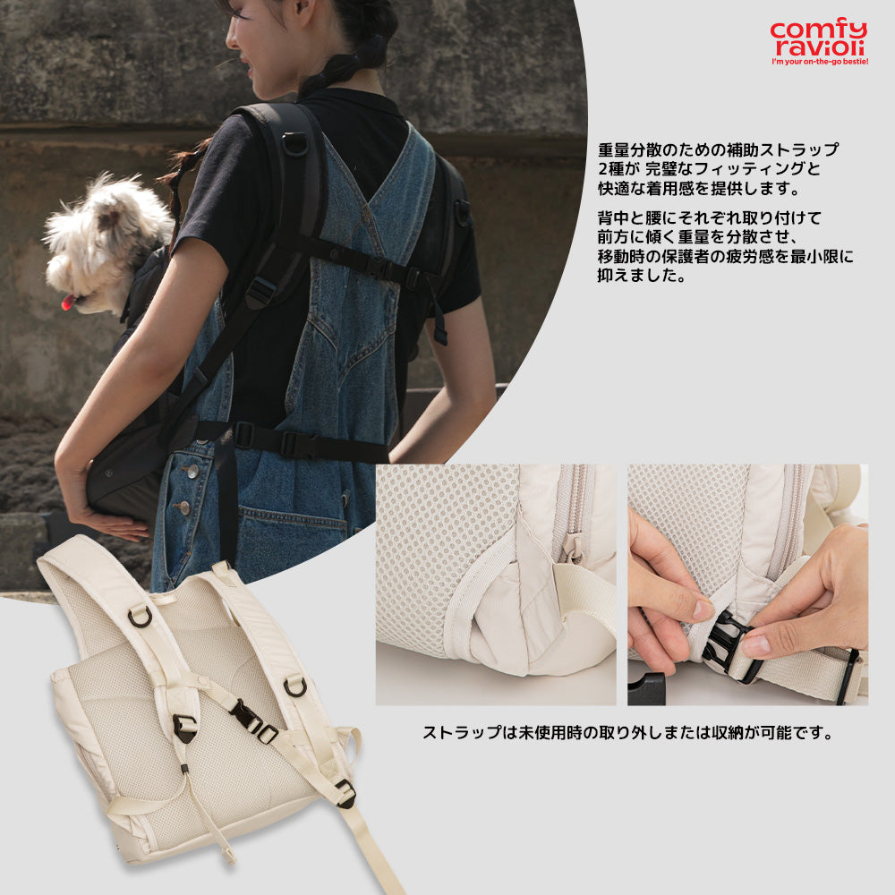 【予約】テンマイルバッグ（3カラー）｜犬用キャリーバッグ